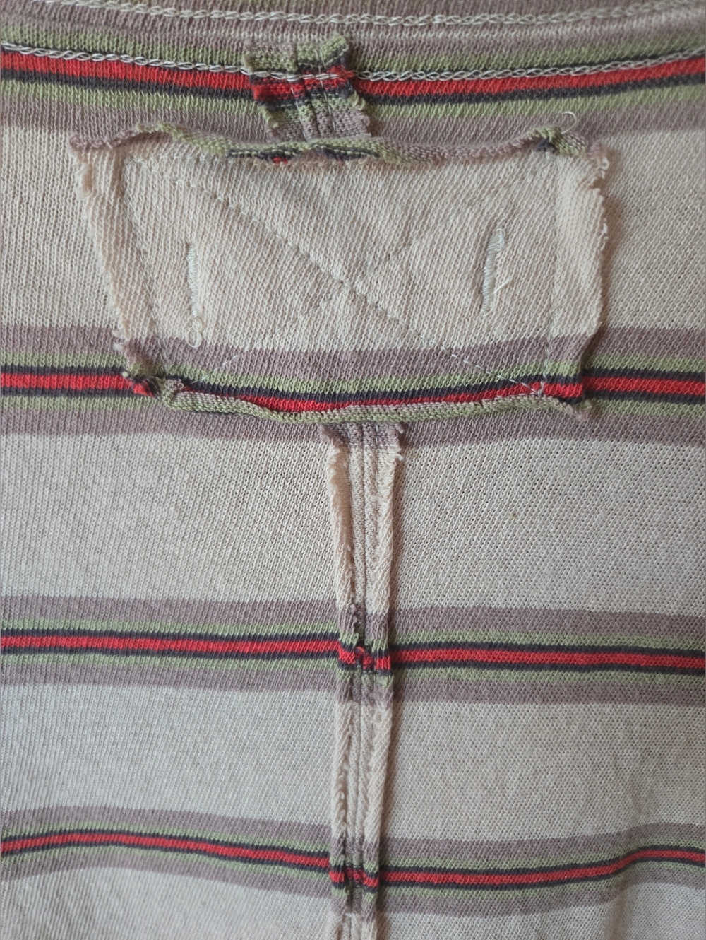 Free People - Nina Stripe Layered Long Sleeve Cotton Shirt - Size XL - Picture 8 of 16